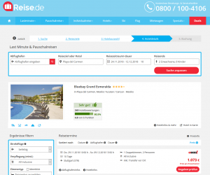 Screenshot Mexiko Deal Bluebay Grand Esmeralda