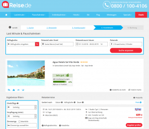Screenshot Deal Kap Verde