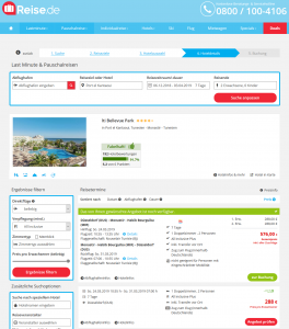 Screenshot Deal Iti Bellevue Tunesien