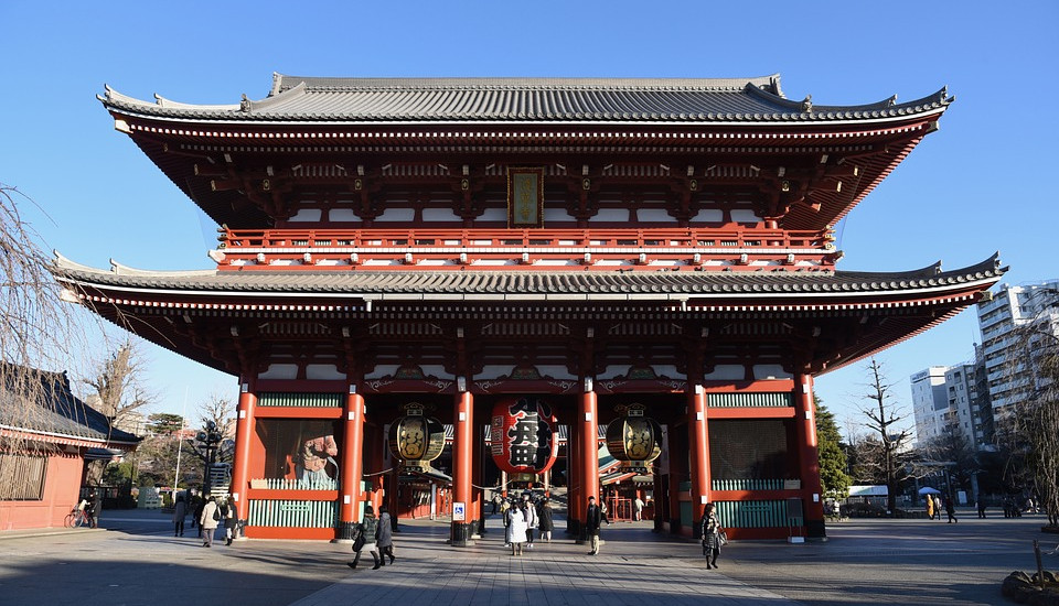 Der Senoji Tempel in Tokio