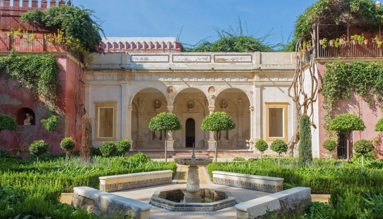 Der Stadtpalast Casa de Pilatos in Sevilla.