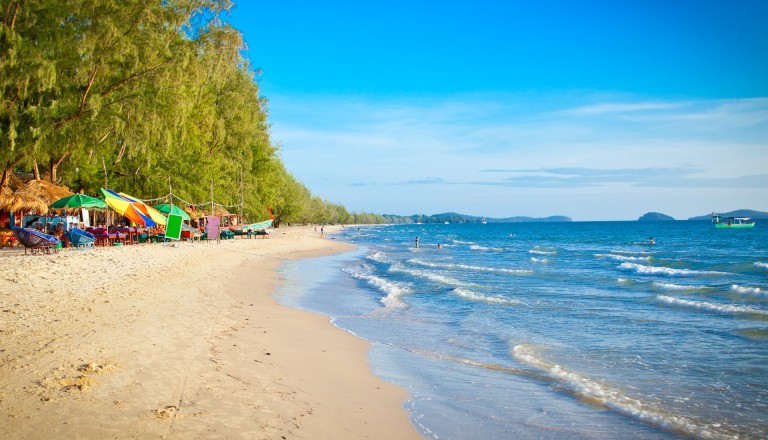 Otres Beach in Sihanoukville Kambodscha