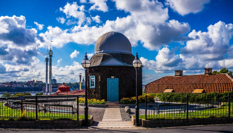 Park und Freiluftmuseum zugleich: Skansen