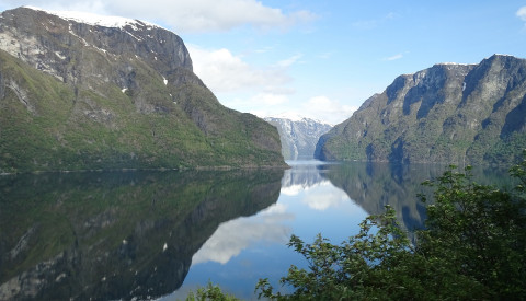 Der Sognefjord in Norwegen