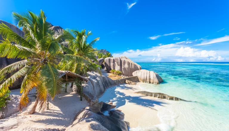 Source d'Argent auf La Digue, Seychellen