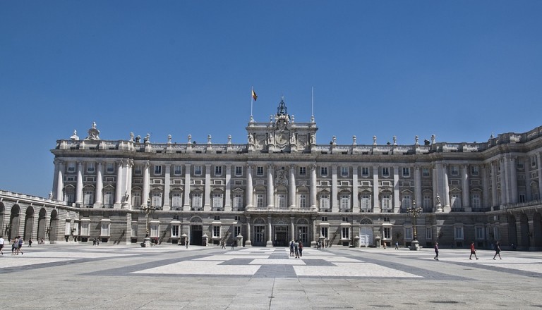 spanien madrid palacio de real