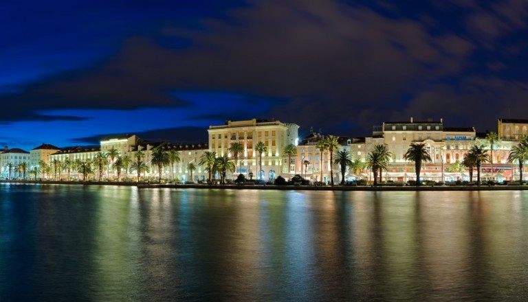 Panorama Split Nacht