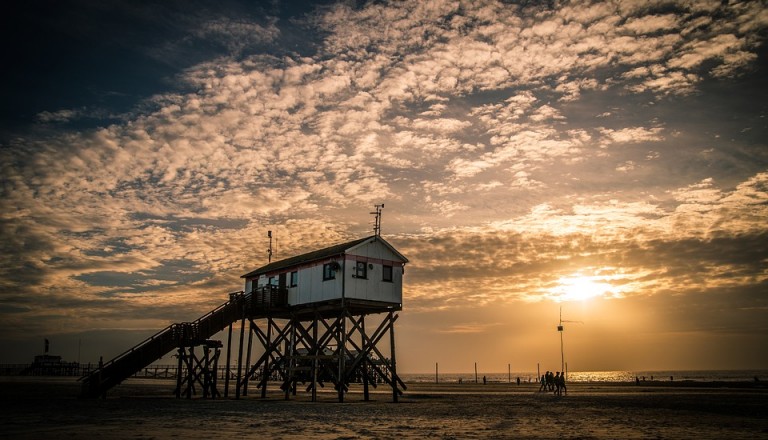 St. Peter Ording Pfahlbauten