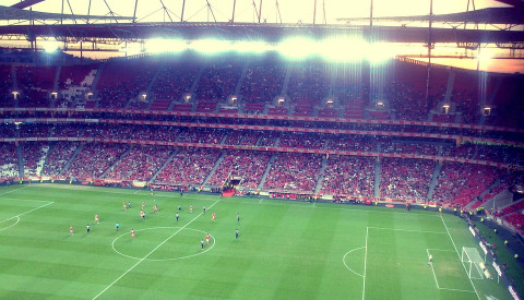 Im Estádio da Luz spielt Benfica Lissabon