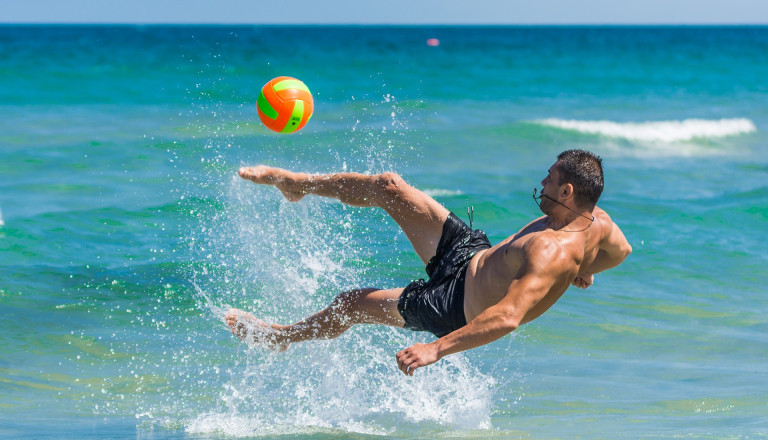 Strand Fussball