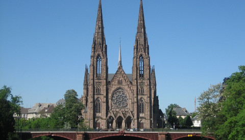Ein Meisterwerk gotischer Baukunst: das Straßburger Münster.