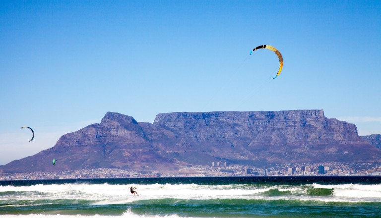 Süafrika Surf Bloubergstrand Südafrika