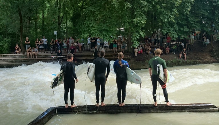 Surfen München Eisbach