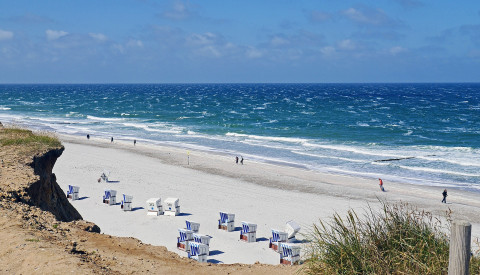 Das Rote Kliff von Kampen auf Sylt