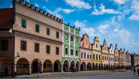 Der Marktplatz von Telc