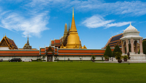 Der Große Palast in Bangkok.