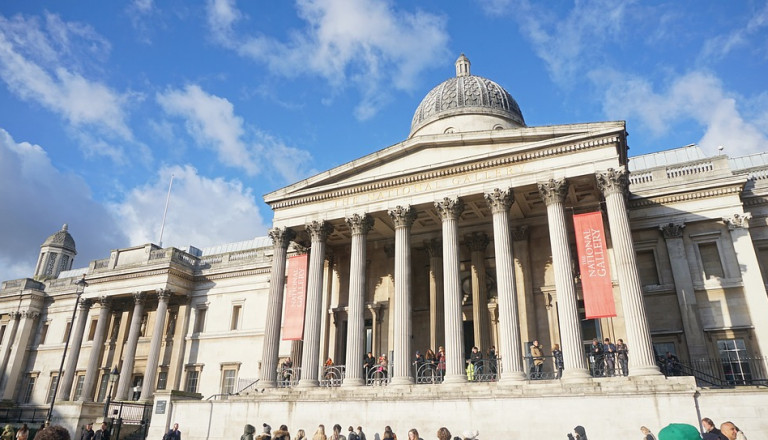 Kultur soweit das Auge reicht - Die National Gallery.