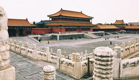 Das nationale Palastmuseum in Peking