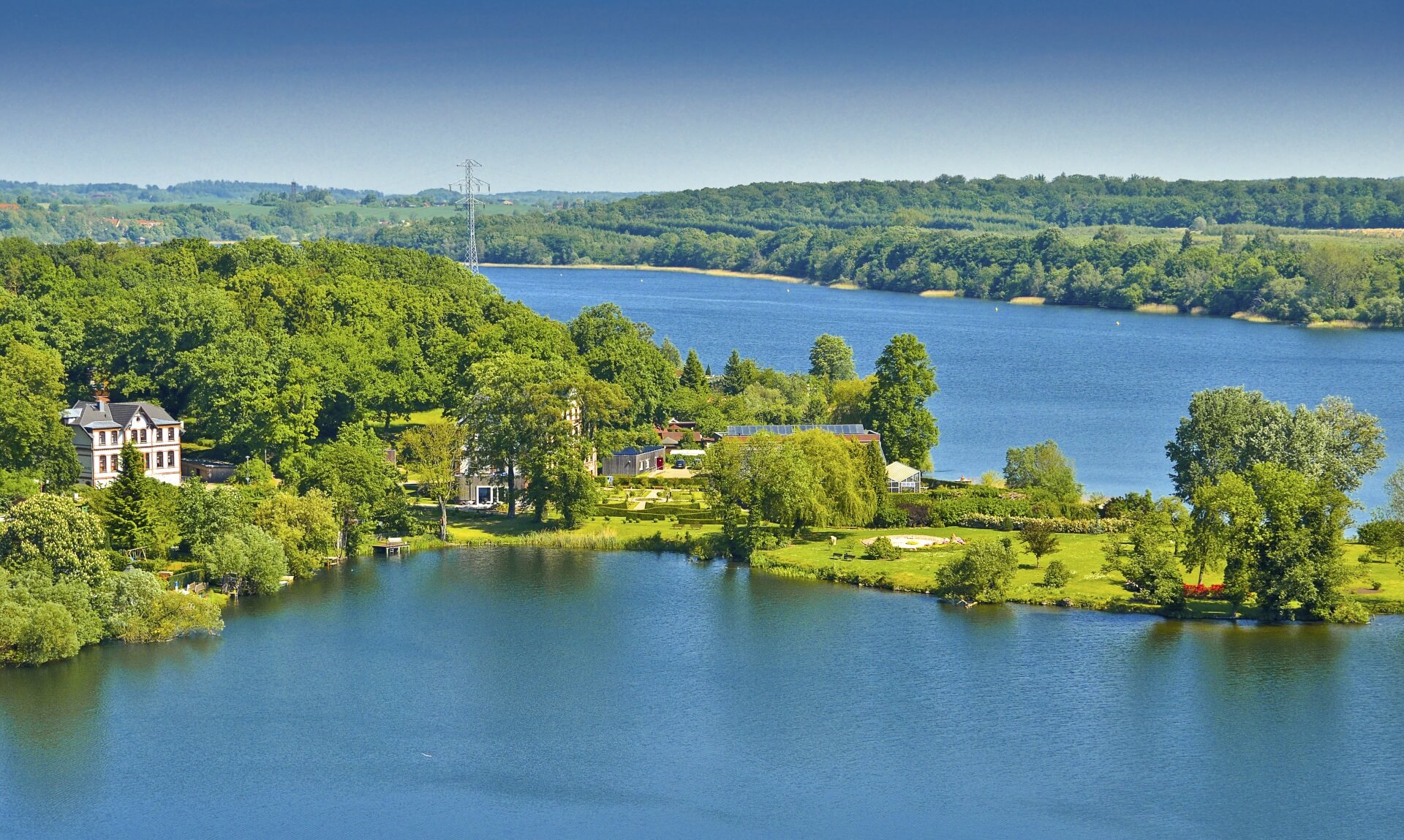 Der Tiefwarensee im Nationalpark Müritz.