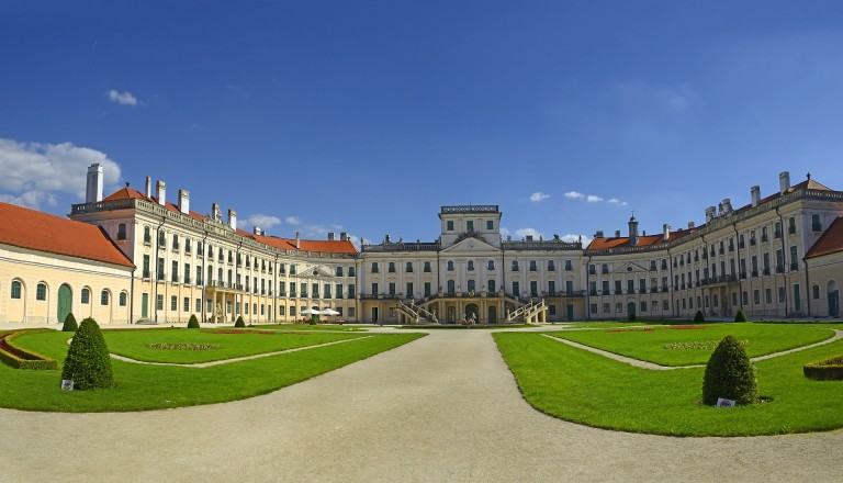 Das Schloss Esterhazy in Ungarn.