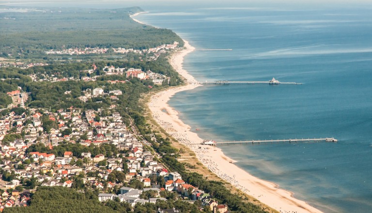 Ahlbeck und Bansin auf Usedom.