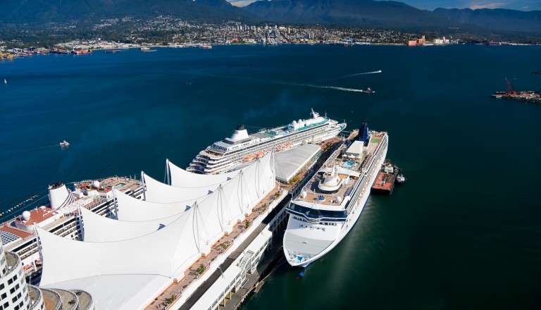 Der Canada Place in Vancouver.