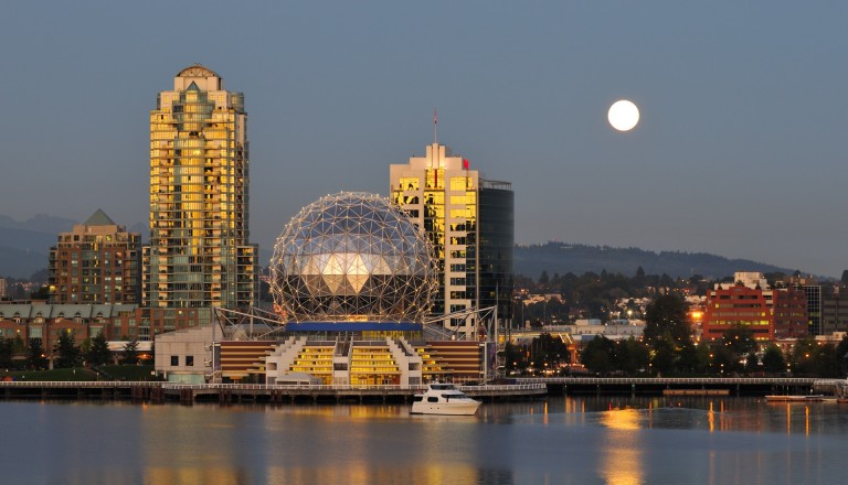 Die Vancouver Science World.