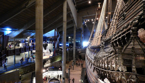 Das Vasa Museum in Stockholm.