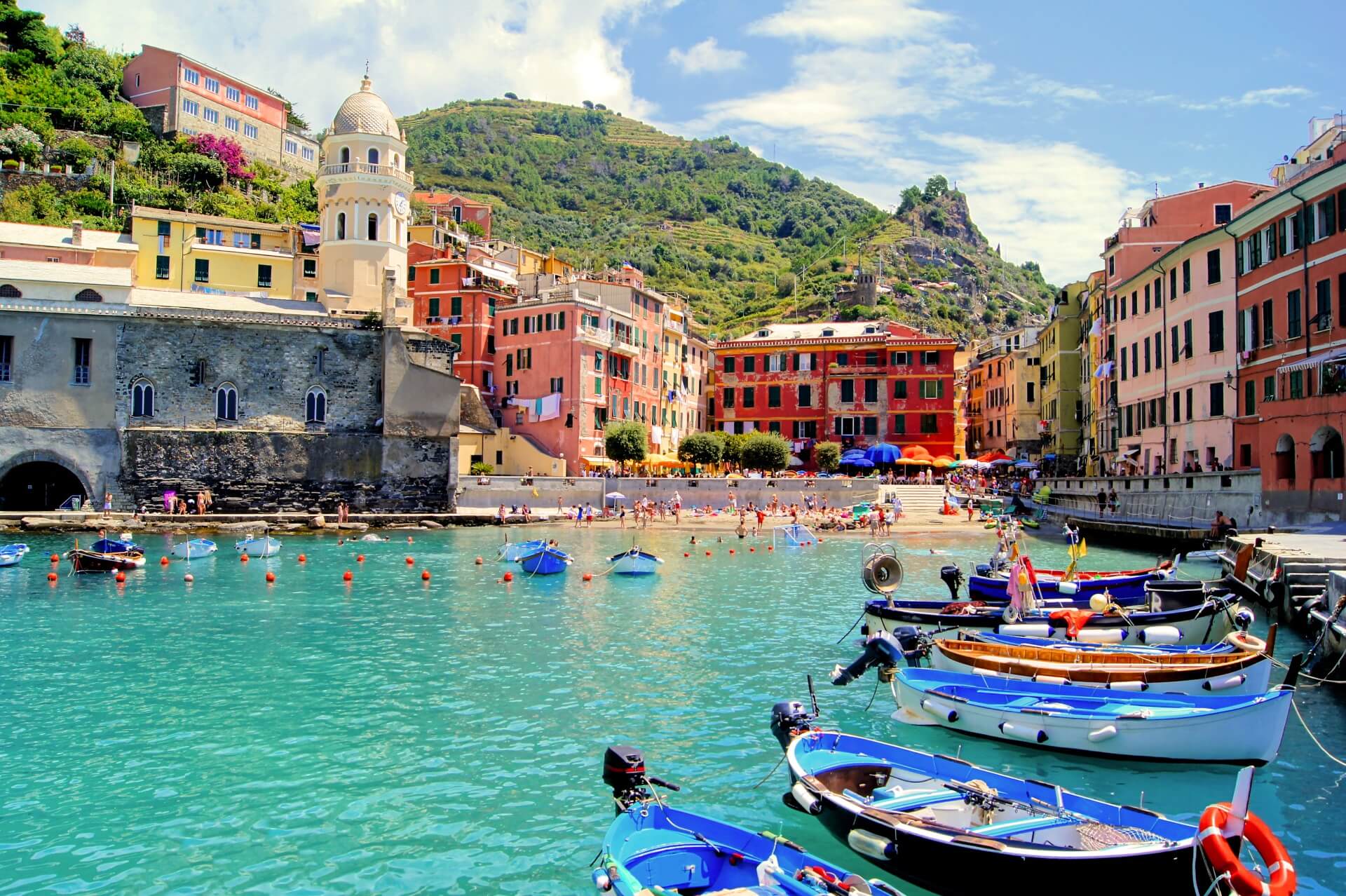 Vernazza im Cinque Terre Nationalpark.