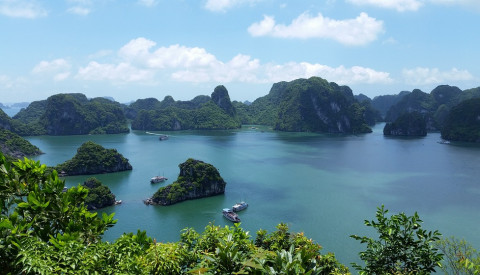 Die Bucht von Halong! Vietnam