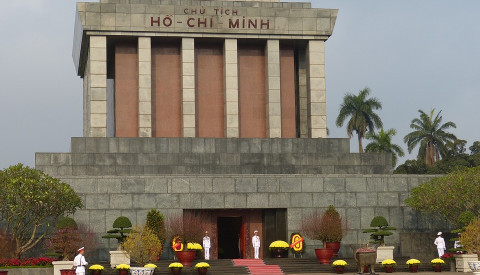 In Hanoi befindet sich das Ho-Chi-Minh Museum.