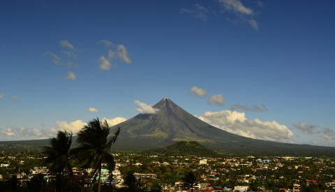 Vulkan auf den Philippinen