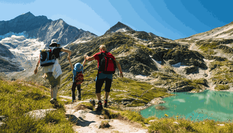 Wandern mit der Familie