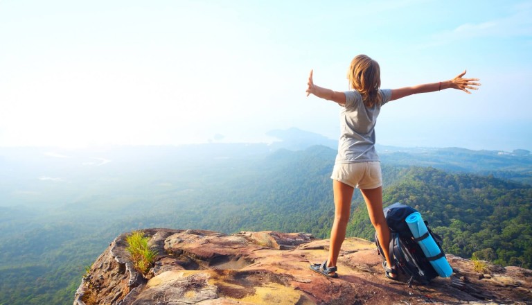 Wandern Aktivurlaub Freude