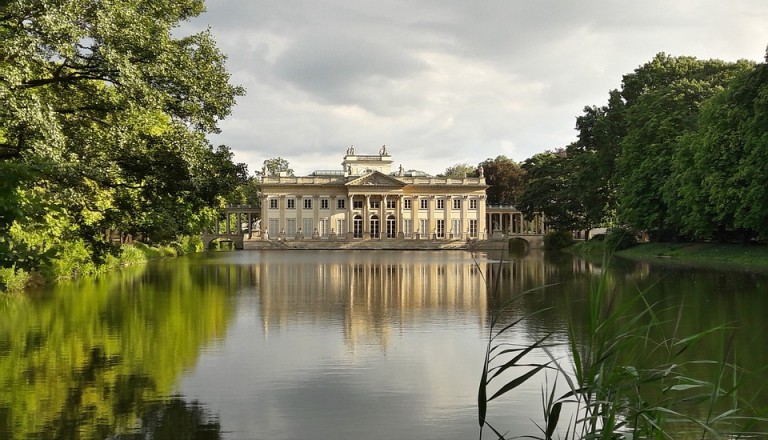 Warschau Lazienki Park.