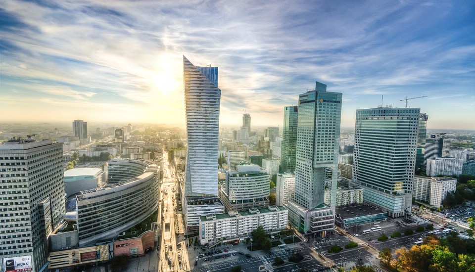 Warschau Skyline Städtereisen