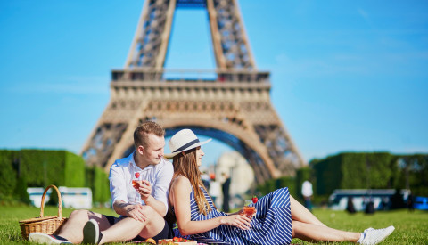 Romantisches Wochenende in Paris