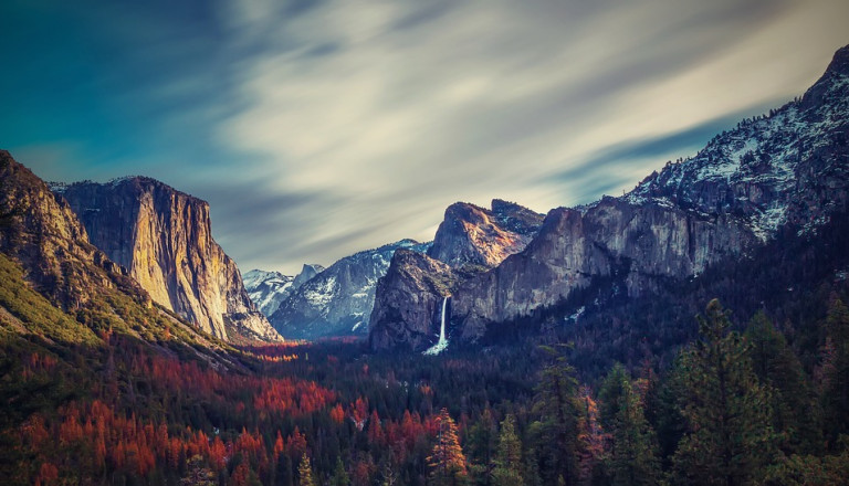 Kontrast zu den Metropolen - der Yosemite National Park.