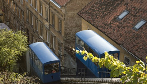 In Zagreb befindet sich die kürzeste Seilbahn der Welt. Sehenswürdigkeiten